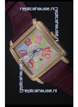 Franck Muller Conquistador King Automatic Crazy Colors Swiss Replica Watch 