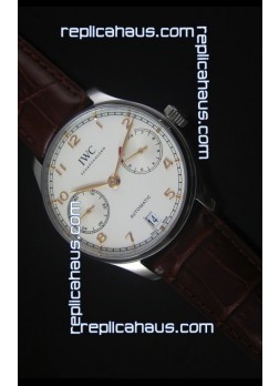IWC IW500704 Portugieser Swiss 1:1 Mirror Replica Watch White Dial - Updated 2016 Version