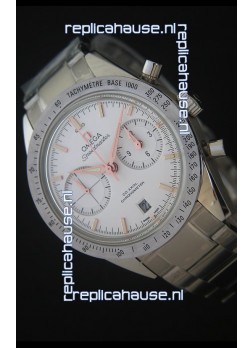 Omega Speedmaster 57 Co-Axial Chronograph in Pink Gold Markers Swiss Watch