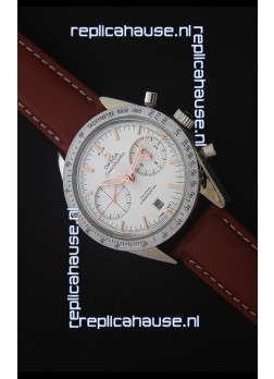 Omega Speedmaster 57 Co-Axial Chronograph Watch in Brown Leather Strap