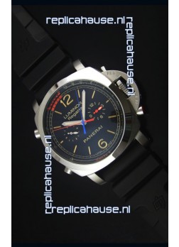 Panerai Luminor Regatta Japanese Replica Watch in Steel Case