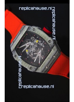 Richard Mille RM027 Tourbillon Rafael Nadal Edition Swiss Watch in Forged Carbon Case