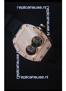 Richard Mille RM053 Tourbillon Pablo Mac Donough Swiss Replica Watch Pink Gold Case