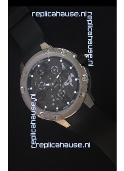 Richard Mille RM033 Extra Flat Edition Titanium Swiss Replica Watch Arabic Numerals