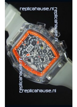 Richard Mille RM056-1 Tourbillon Felipe Massa Chronograh Orange Bezel Watch