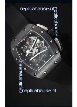 Richard Mille RM061 Ceramic Case Swiss Black Bezel Replica Watch