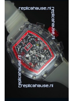 Richard Mille RM056-1 Tourbillon Felipe Massa Chronograh Red Bezel Watch