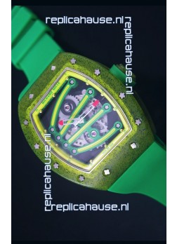Richard Mille RM059 Yohan Blake Edition Swiss Replica Watch in Yellow Bezel