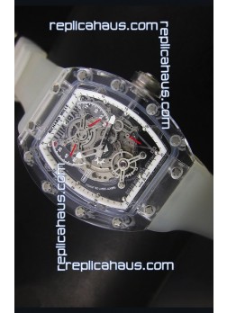 Richard Mille RM56-01 AN Saphir White Edition Replica Watch 