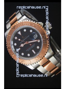 Rolex Yacht-Master 40 Everose Gold 1:1 Swiss Replica Watch with 3135 Movement 