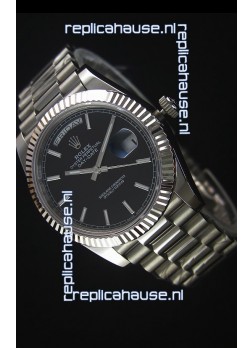 Rolex Day-Date Stainless Steel Replica Watch 40MM 2836-2 Swiss Movement