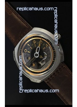 SevenFriday V02-01 Miyota 82S7 Movement 1:1 Edition Gold/Brown Dial