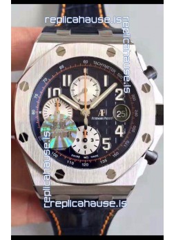 Audemars Piguet Royal Oak Offshore Chronograph Blue Dial 904L Steel 1: 1 Mirror 3126 Movement