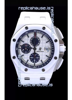 Audemars Piguet Royal Oak Offshore White Ceramic - Ultimate 1:1 3126 Movement