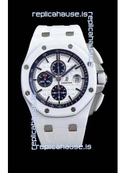 Audemars Piguet Royal Oak Offshore White Ceramic - Ultimate 1:1 3126 Movement