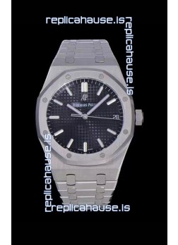 Audemars Piguet Royal Oak 41MM Blue Dial 904L Steel - 1:1 Mirror Replica 