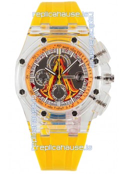 Audemars Piguet Royal Oak Offshore AET Remould LAMBDA Sapphires Casing Swiss Replica Watch 
