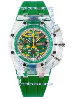 Audemars Piguet Royal Oak Offshore AET Remould CHAMELEON Sapphires Casing Swiss Replica Watch 