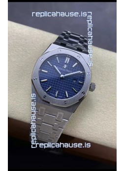 Audemars Piguet Royal Oak 33MM 904L Steel Blue Dial 1:1 Mirror Replica Watch