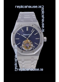 Audemars Piguet Royal Oak Tourbillon 41mm Blue Dial in 904L Steel Case