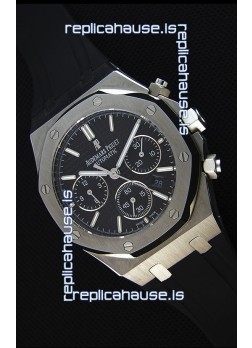 Audemars Piguet Royal Oak Chronograph Black Dial - 1:1 Mirror Replica Watch 