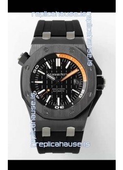 Audemars Piguet Royal Oak Offshore Ceramic 1:1 Ultimate Swiss Replica Watch Black Dial Cal.3102 Movement