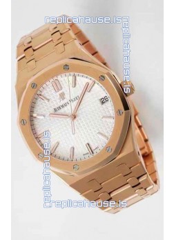 Audemars Piguet Royal Oak 42MM Watch 904L Steel Rose Gold - Ultimate 1:1 3120 Movement