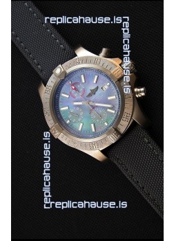 Breitling Avenger Titanium Case Swiss Replica Watch MOP Dial 1:1 Mirror Replica Watch