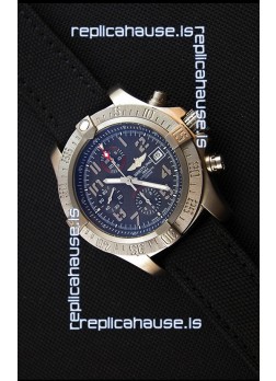 Breitling Avenger Titanium Case Swiss Replica Watch Black Dial 1:1 Mirror Replica Watch