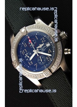 Breitling Avenger BANDIT Titanium Case Swiss Replica Watch Black Dial 1:1 Mirror Replica Watch