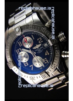 Breitling Skyland Avenger Chronograph Swiss Replica Watch Black Dial 1:1 Mirror Replica