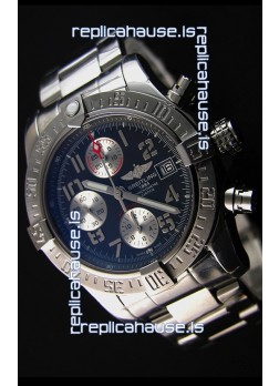 Breitling Skyland Avenger Chronograph Swiss Replica Watch Dark Grey Dial 1:1 Mirror Replica