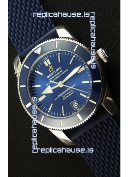 Breitling SuperOcean Heritage II B20 42MM Blue Dial Swiss Replica Watch - 1:1 Mirror Edition
