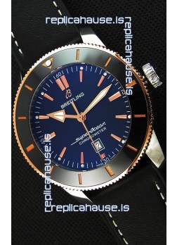 Breitling SuperOcean Heritage II B20 44MM Black Dial Two Tone Bezel 1:1 Mirror Replica