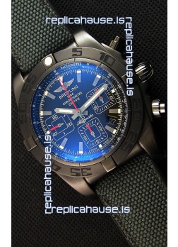 Breitling Chronomat 44 Blacksteel Swiss Replica DLC Coating 1:1 Mirror Watch