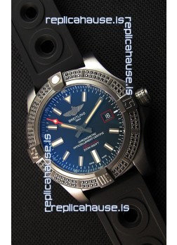 Breitling Avenger Blackbird 44 1:1 Mirror Replica Watch with Diamonds