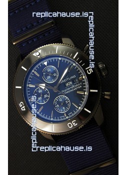 Breitling Superocean Heritage II Outerknown Blacksteel NATO Strap 1:1 Mirror Replica Watch 