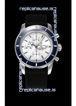Breitling SuperOcean Heritage II 44MM White Dial Swiss Replica Watch 