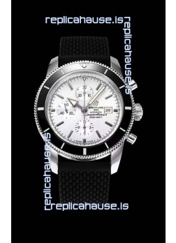 Breitling SuperOcean Heritage II 44MM White Dial Swiss Replica Watch 