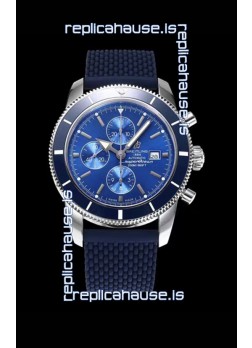 Breitling SuperOcean Heritage II 44MM Blue Dial Swiss Replica Watch 