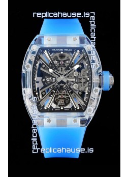 Richard Mille RM12-01 Sapphire Casing with Genuine Tourbillon Movement 1:1 Ultimate Replica