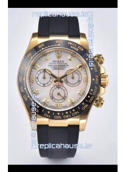 Rolex Cosmograph Daytona 116518LN-0037 Yellow Gold Original Cal.4130 Movement - 904L Steel Watch