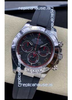 Rolex Cosmograph Daytona 116509 Black Dial Cal.4130 Movement - 904L Steel Watch