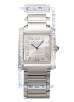 Cartier Tank Francaise Stainless Steel Swiss Quartz Replica Watch 25.70MM