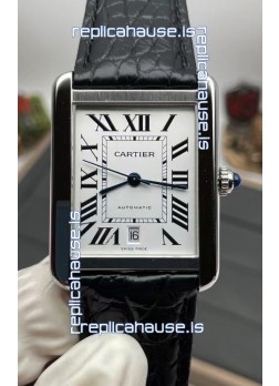 Cartier Tank Solo Swiss Automatic Watch in Stainless Steel Casing 31MM Wide - Superlone Edition