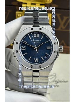 Chopard Alpine Eagle Stainless Steel Blue Dial Super Clone Replica Watch 