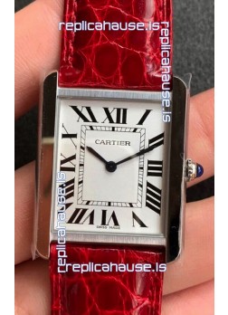 Cartier Tank Solo Swiss Quartz Watch in Stainless Steel Casing -  24MM Wide