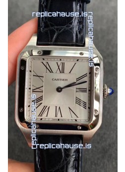 Cartier Santos Dumont 1:1 Mirror Swiss Replica Watch in Steel Casing 38MM