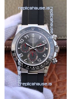 Rolex Cosmograph Daytona 116509 White Gold Original Cal.4130 Movement - 904L Steel Watch