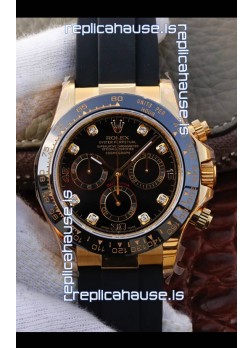 Rolex Cosmograph Daytona 116508 Yellow Gold Original Cal.4130 Movement - 904L Steel Watch
